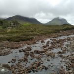 The Cuillins Mountains from Sligachan, Skye