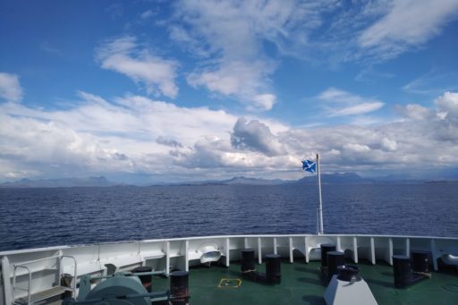 sailing on CalMac ferries from Stornoway to Ullapool