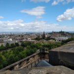 view over Edinburgh