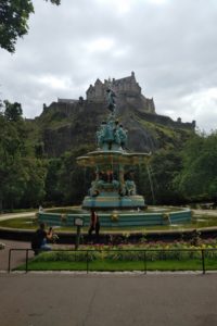 Princes Street Gardens, Edinburgh - Ross Fountain