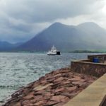 Ferry leaving Raasay