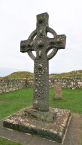 Kildalton Cross Islay - set against the sky