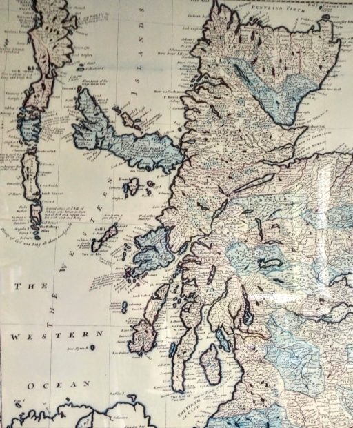 Historic Map of West Coast of Scotland - H Moll