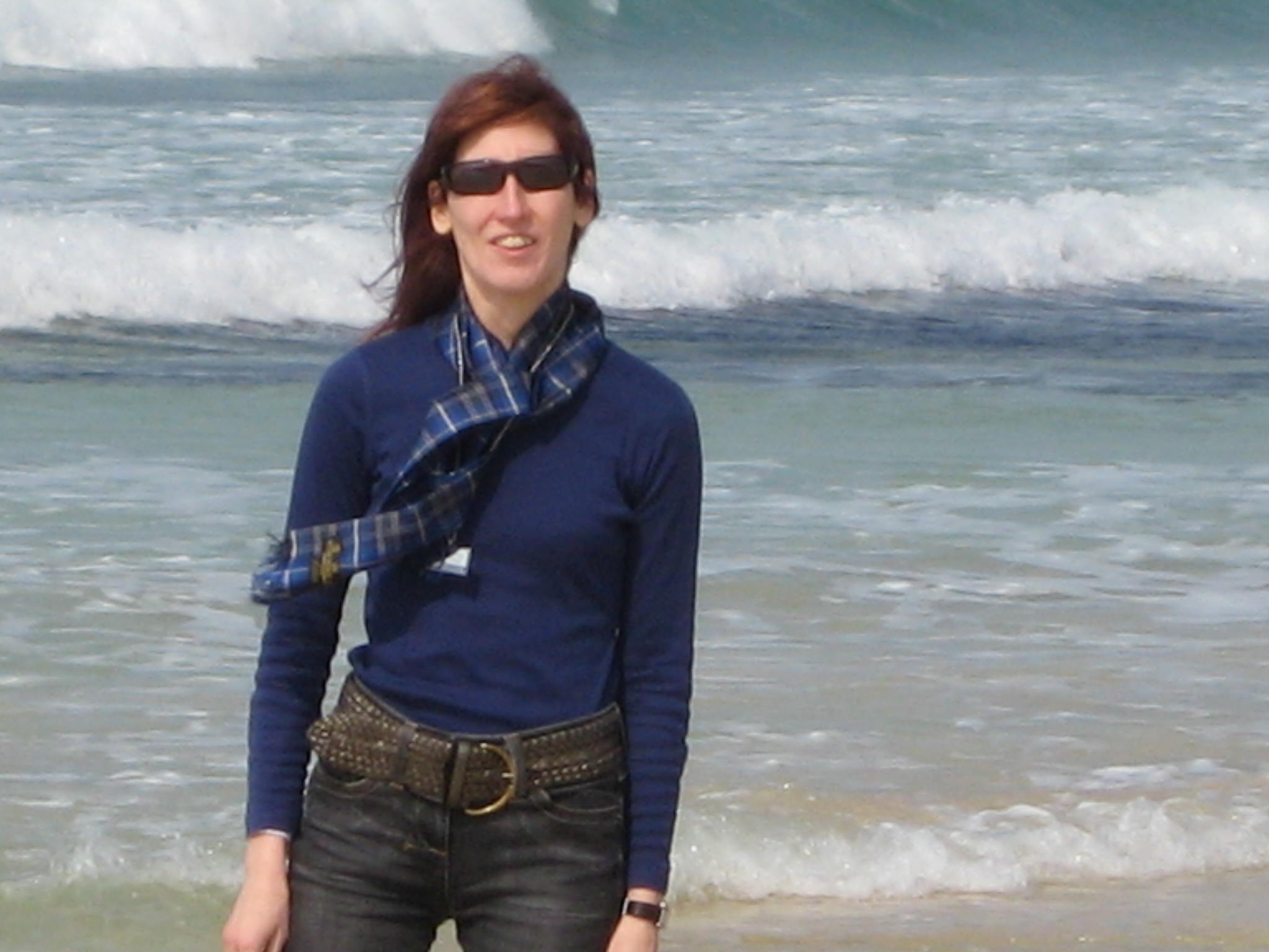 Viola Lewis, tourist guide in Harris. Outer Hebrides