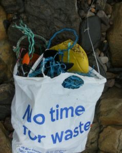 no time for waste (photograph by Marita Lueck)