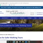 STGA Guidelines for safer walking tours