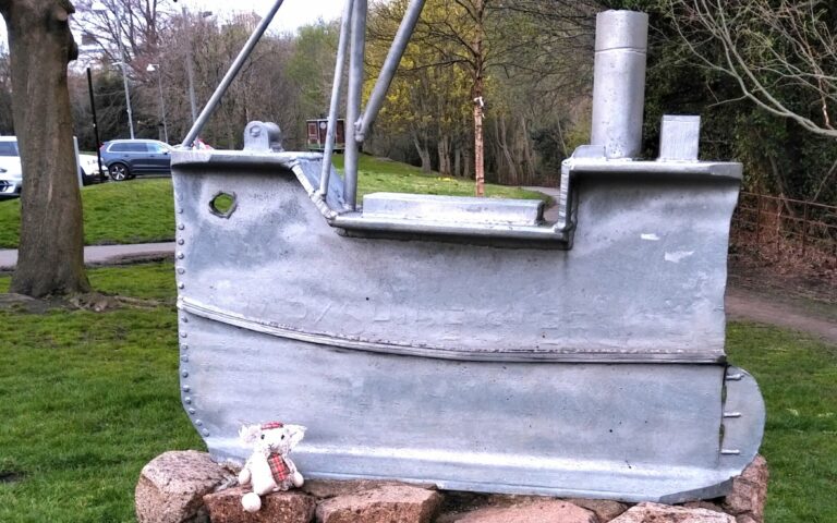 The Vital Spark, sculpture by George Wyllie