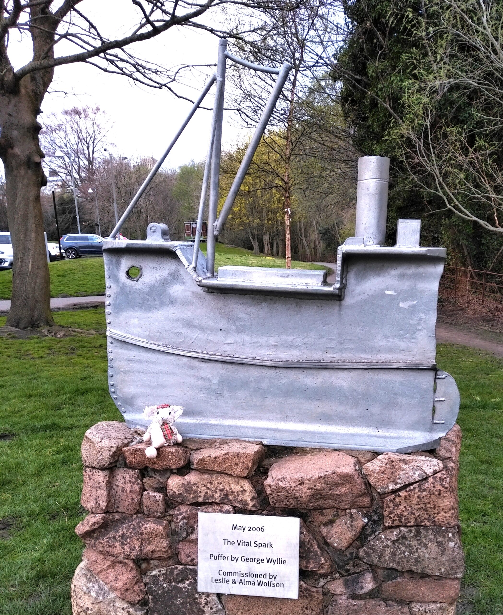 The Vital Spark, sculpture by George Wyllie